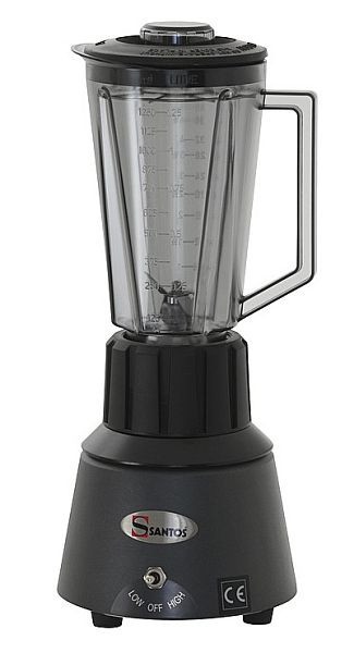 Santos Barblender - Mug en polycarbonate 1,25 l - fond gris, S33GE