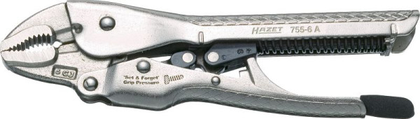 Hazet Grip Pince Autoréglable Longueur 161mm 755-6A