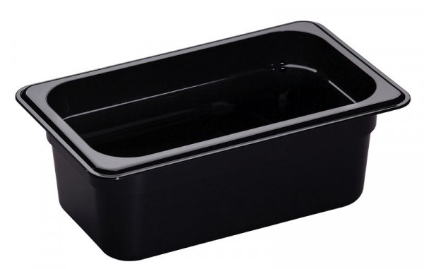 Conteneur GN Cambro 1 / 4-100 mm Camwear® Noir, VE: 6 pièces, 44CW110