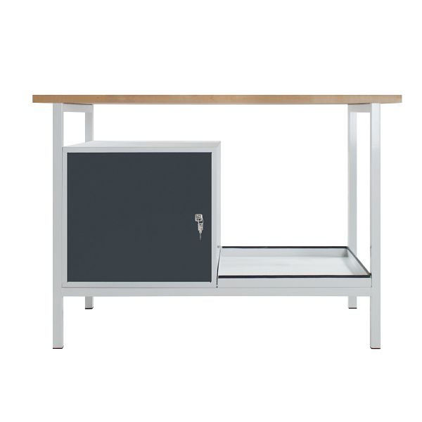 Etabli ADB Eko, 1 porte, L1200xL600xH825mm, RAL7035/7016, 42920