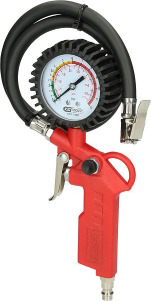 Jauge de gonflage des pneus à air comprimé KS Tools, 0-11bar, 515.1950