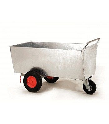 Chariot de transport Growi 600 litres galvanisé, avec robinet de sortie 2 pouces, 10129100