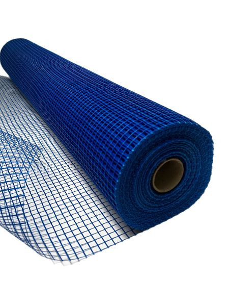 VaGo-Tools tissu de renfort tissu plâtre bleu 110g/m² 10x10mm, UE: 50m², AG-111g-Blau-1 Rolle_av