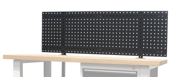 Panneaux perforés Kraftwerk pour superstructures d'établi, 1500 mm, 132150001