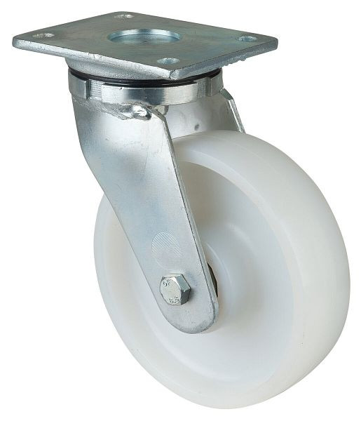 Roulette robuste BS Wheels, largeur de roue 50 mm, Ø roue 175 mm, capacité de charge 500 kg, bande de roulement/corps de roue en plastique, roulements à billes, RR100.B15.175