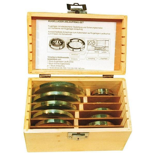 Jeu de bagues de butée Holzmann pour broche de 30 mm, ARS12