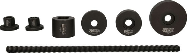 KS Tools jeu d'outils pour roulements silencieux pour essieu arrière Fiat, 7 pièces, 700.2380