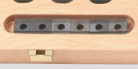 ELMAG insert indexable pour kit DM 'Camlock', à partir de 16x16mm, carré 'TIN/coated', 88225