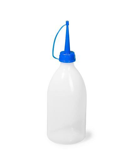Flacon compte-gouttes DENIOS en polyéthylène (PE), volume 500 ml, UE : 10 pièces, 255-929