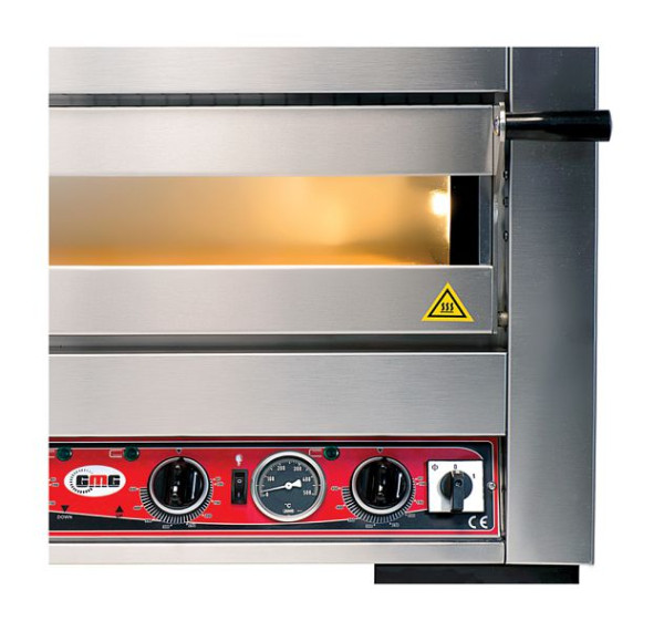 Four à pizza GMG FIRINO PS 66 DE, 2 chambres de cuisson, PS66DE