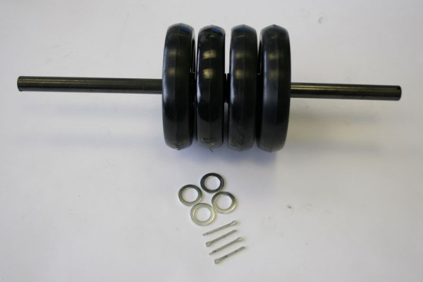 ELMAG roues + essieu SET (No. 33-36) pour HY 180/4, 9709139