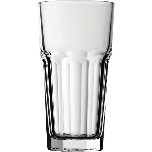 Verres à long drink demi-panneaux Utopia Casablanca, marquage CE 28,5cl, UE: 12 pièces, DL215
