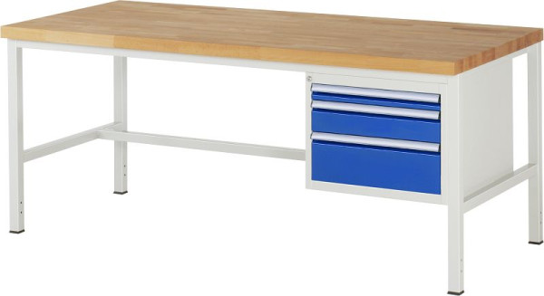 Etabli RAU série 8000 - modèle 8126, L2000 x P900 x H840-1040 mm, 13-8126A1-209B4H.11