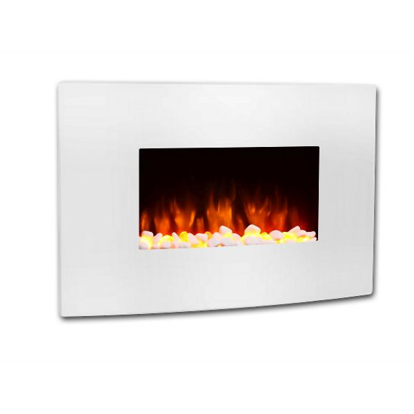 Cheminée électrique RICHEN Enja, 2000 W, blanche, EF159P
