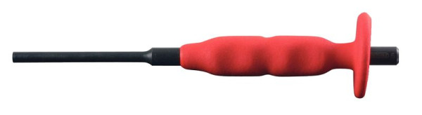KS Tools chasse-goupilles avec poignée de protection des mains, rond, diamètre 2 mm, 156.0002