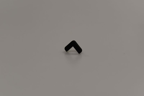 Embout Knuffi, type E, noir, UE : 2 pièces, EES-102