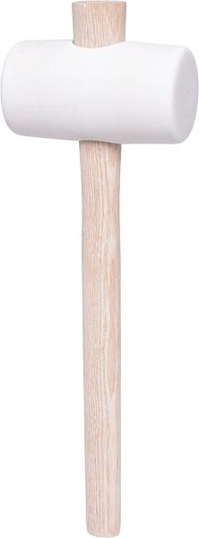 KS Tools maillet en caoutchouc blanc, 500g, 140.1235