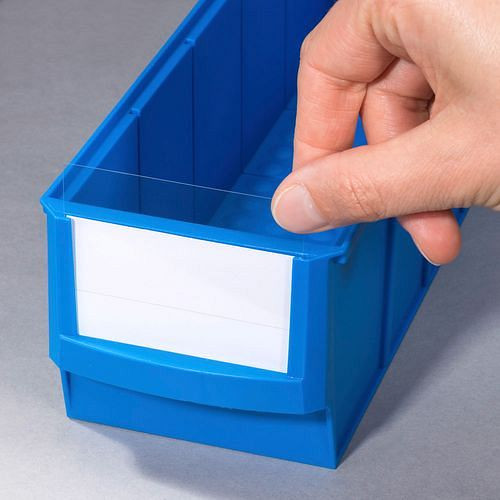 Étiquettes et disques en aluminium DENIOS pour bacs à rayonnage classic-line A1-3 S, chaque UE : 20 pièces, 265-166