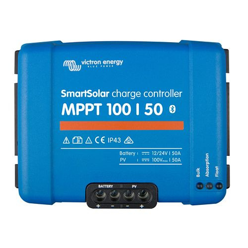 Contrôleur de charge solaire Victron Energy MPPT SmartSolar 100/50, 1-67-011770, SCC110050210