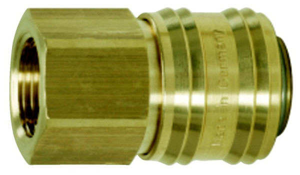 KS Tools Raccord en laiton avec filetage intérieur, filetage femelle G1/2", 515.3485