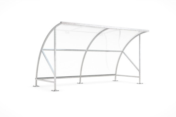 Toiture WSM Bamberg B 1/04 galvanisée en kit, 102100263