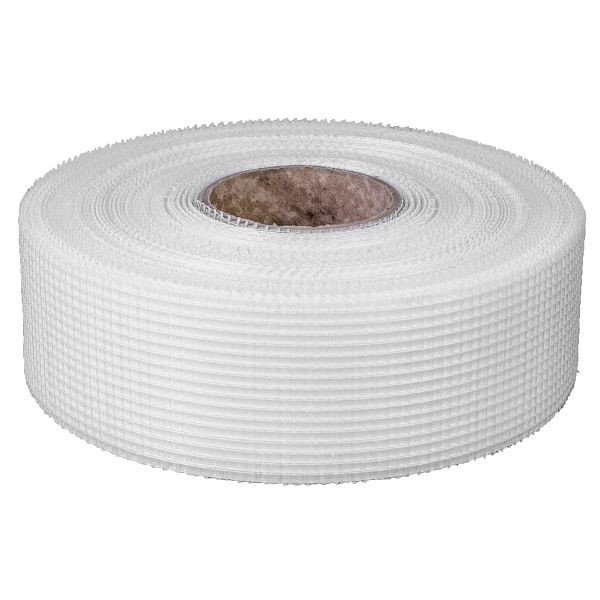 VaGo-Tools 1x ruban de grille ruban de joint ruban de tissu en fibre de verre auto-adhésif 48mm x 90m, PU: 90m, 380-48-90x1_dv