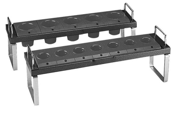 Porte-outils MACK, 1 niveau, avec 6 inserts HSK 63, WZ-WRS2-HSK63