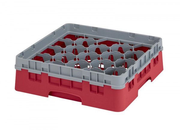 Panier de lavage Cambro 20 compartiments Camrack®, canneberges 9,2 cm, lot de 5, 20S318416