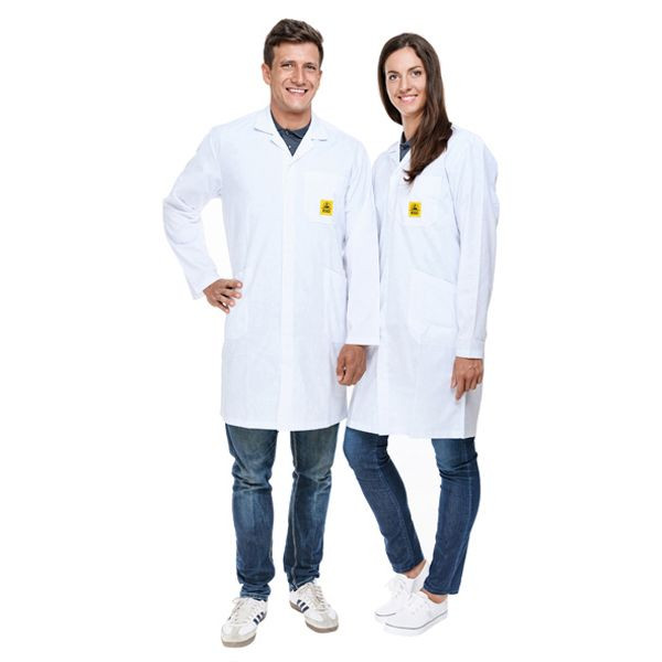 Blouse de travail SafeGuard ESD "Pro-Line", blanche, taille S, DSWL41012