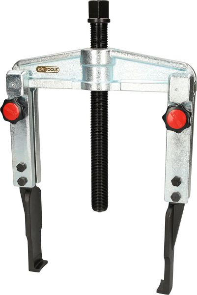 Extracteur universel à dégagement rapide KS Tools à 2 bras avec crochets extrêmement fins et allongés, 50-160 mm, 220 mm, 5,0 t, 620.0068