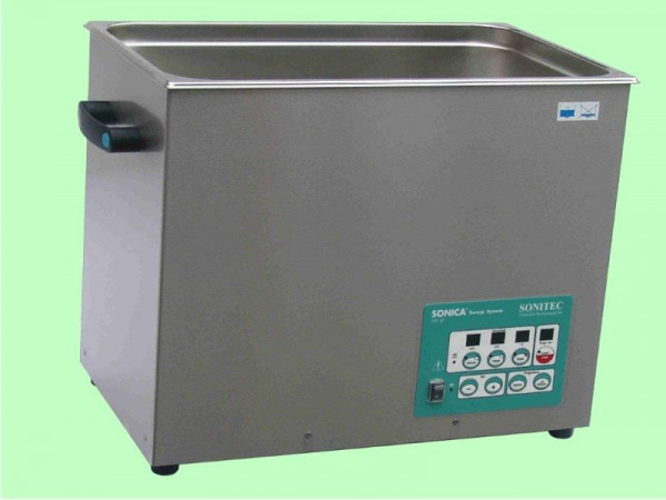 Bac compact à ultrasons SONITEC 28 litres, température de contrôle : jusqu'à 70°C, 5300EP