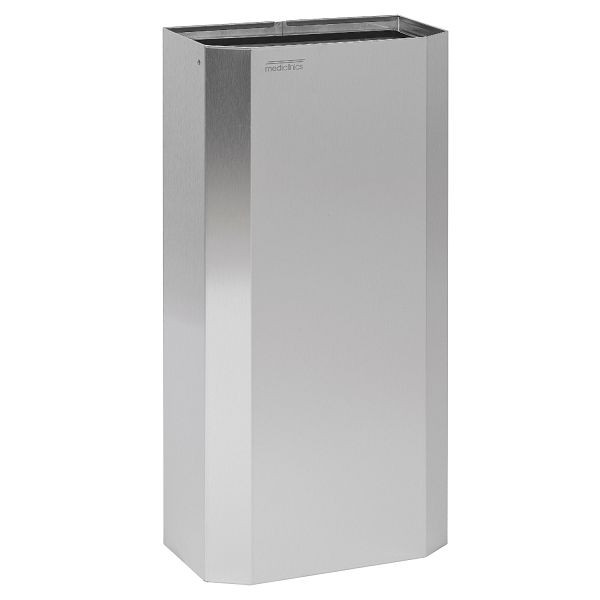 Conteneur à déchets Mediclinics 4279, acier inoxydable brossé, 252.059
