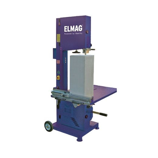 Scie à ruban pour pierre ELMAG STBS-650, 230 volts, avec lame de scie à ruban HM, 64651