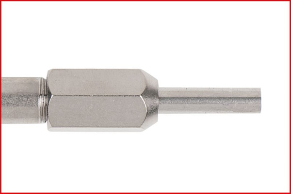 Outil de déverrouillage KS Tools pour fiches rondes/prises rondes 2,5 mm (AMP Tyco 2, 5), 150.1257