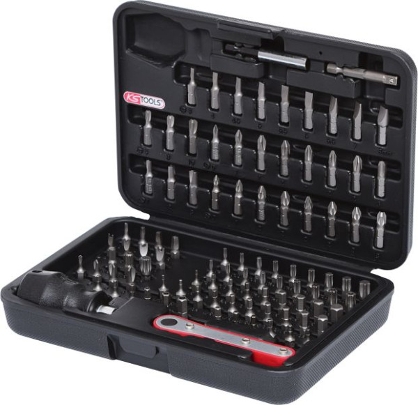 KS Tools jeu d'embouts 1/4", 99 pièces, 911.2080