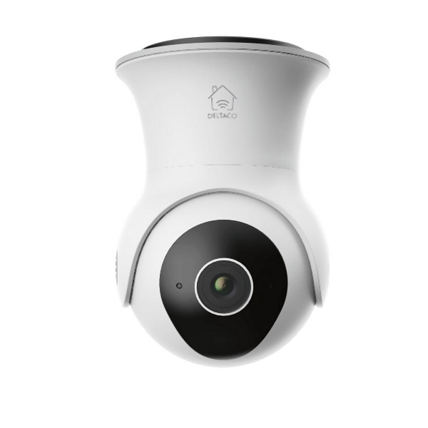 Caméra de surveillance WLAN DELTACO SMART HOME, réglable à l'extérieur, détection de mouvement, SH-IPC08