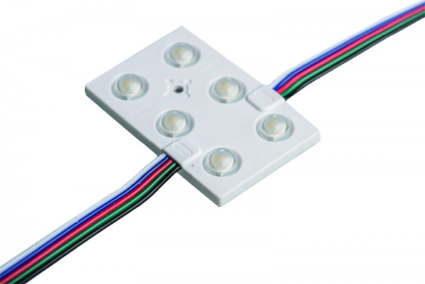 rutec Projekt rutec ENQE LED - chaîne de modules 4inOne - 5 mètres, chaîne de modules, 24V, IP67, 20xRGBW (2700K) CRI80, PCE103