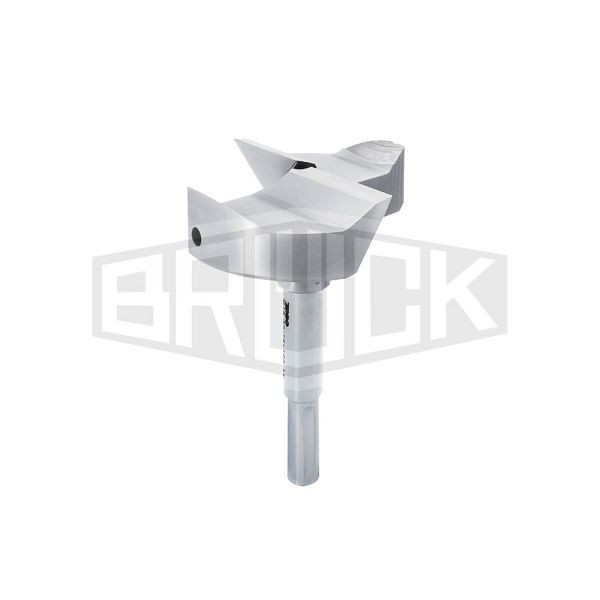 BRÜCK ZOBO foret WD acier chromé, diamètre : 50 mm, longueur totale : 150 mm, système de perçage 3, 762126