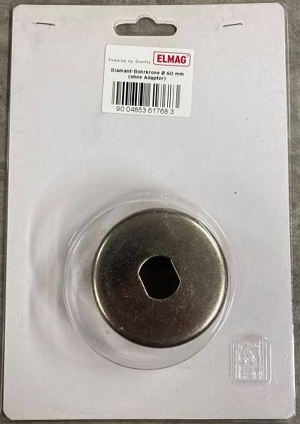 Foret diamant ELMAG Ø 60 mm (sans adaptateur), 61768