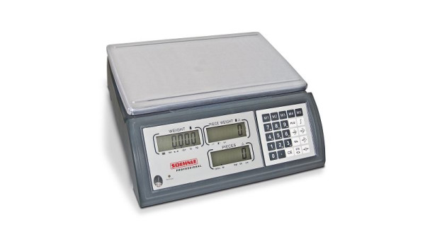 Balance compteuse Soehnle, charge maximale : 45 kg, incréments de chiffres : 1 g, 360 x 240 mm, avec interface USB, 9221.08.001