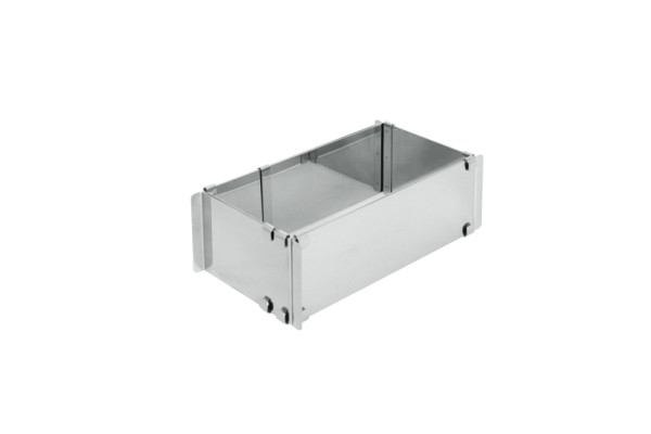 Cadre de cuisson Schneider réglable 215 x 115 mm, acier inoxydable, 155400