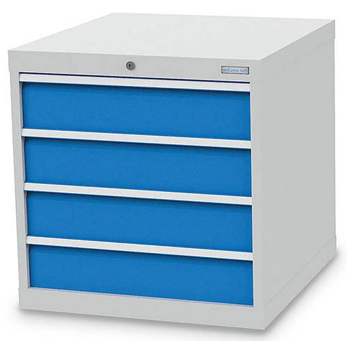 Armoire à tiroirs Bedrunka+Hirth, profondeur 736 mm, R 24-24, nombre de tiroirs : 4, dimensions en mm (LxPxH) : 705 x 736 x 719, 770/0040V10