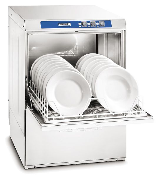 Lave-vaisselle Casselin 500 avec adoucisseur d'eau intégré et pompe de vidange, CLVA50PVAD