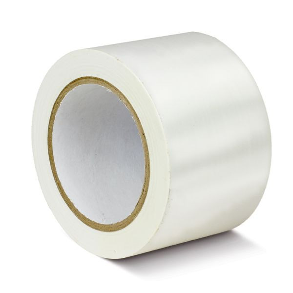 Mehlhose ruban de marquage au sol de protection laminé blanc 75mmx33m, KMLE07533