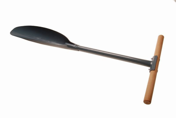 Bêche Bahco avec lame en acier trempé pour planter des plantes à racines nues, acier tubulaire avec manche en bois, 900 mm, 3420