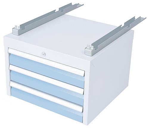 Supports Bedrunka+Hirth pour armoires murales Workergo, profondeur 750 mm, 2 pièces, 4XXXXX75TR