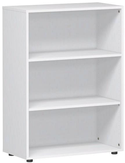 geramöbel étagère avec pieds, 800x400x1104, blanc, S-383001-W