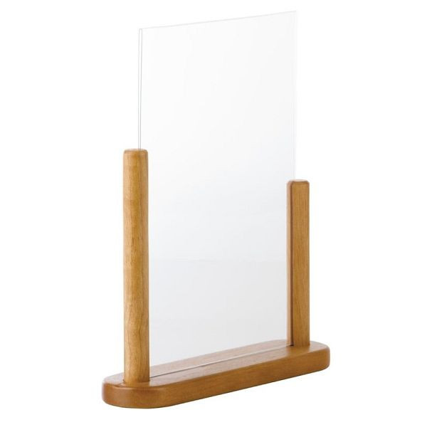 Porte-menu Securit teck A4, CE409