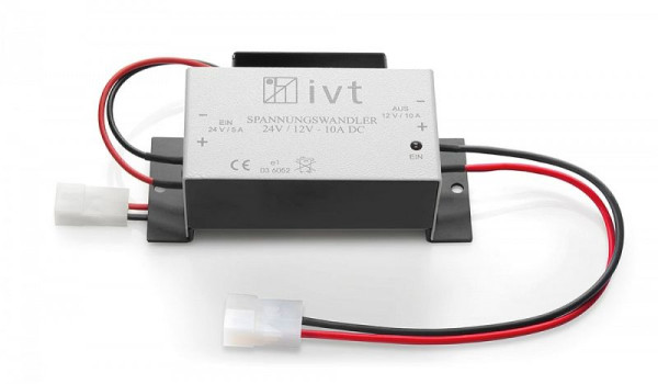 Convertisseur de tension DC/DC IVT 24 V/12 V, 10 A, 400005