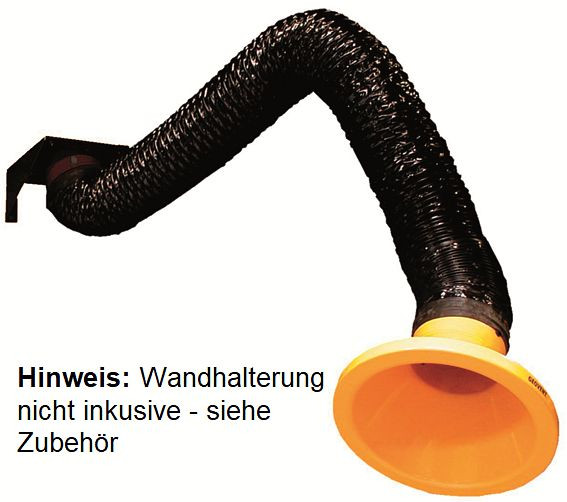 Bras d'extraction GEOVENT WING avec articulations internes 2,0 m ø200 mm, 01-007A